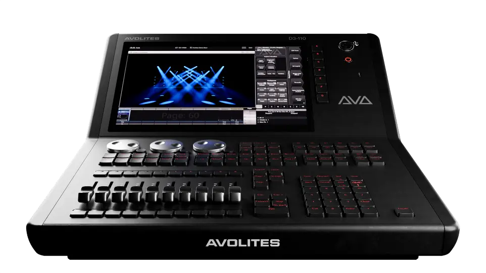 Consola Avolites D3-110 para control de iluminación